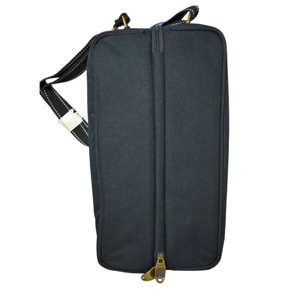 Picnic at Ascot Sunset Deluxe Insulated Single Bottle Wine Bag with Glasses - Picture 3 of 7